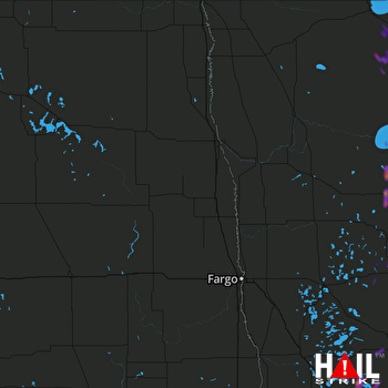 Hail Map Park Rapids, MN 05-29-2018
