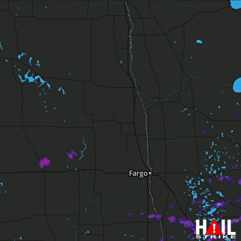 Hail Map Britton, SD 06-17-2018