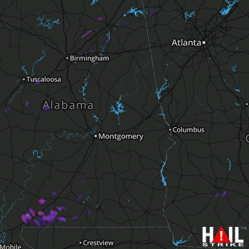 Hail Map Brewton, AL 05-23-2017