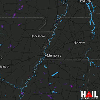 Hail Map Piedmont, MO 06-03-2020