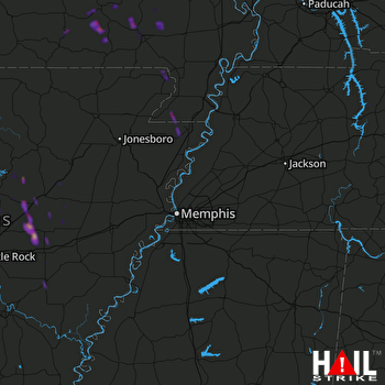 Hail Map Searcy, AR 05-07-2018