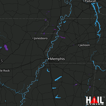 Hail Map Halls, TN 06-01-2018