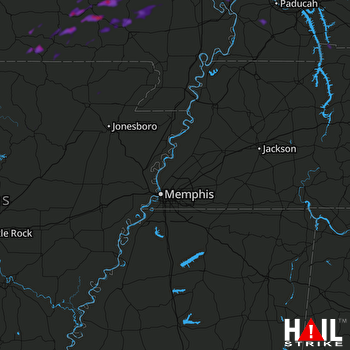 Hail Map Jackson, MO 06-26-2018