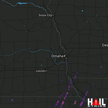 Hail Map Hiawatha, KS 05-22-2019