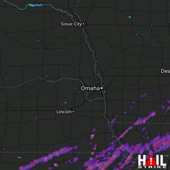 Hail Map Maryville, MO 05-29-2019