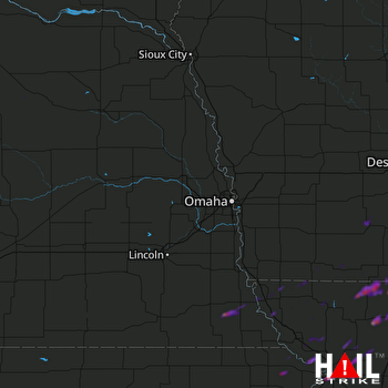 Hail Map Mayetta, KS 09-28-2019