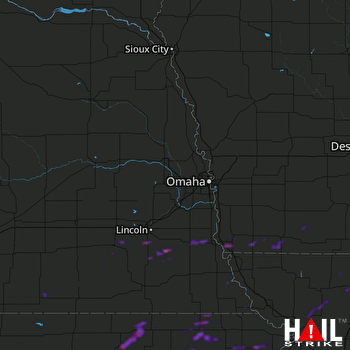Hail Map Seneca, KS 05-14-2020