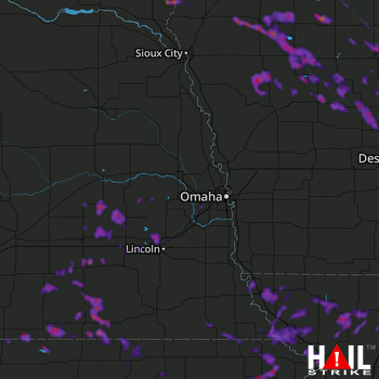 Hail Map Fort Dodge, IA 06-05-2020