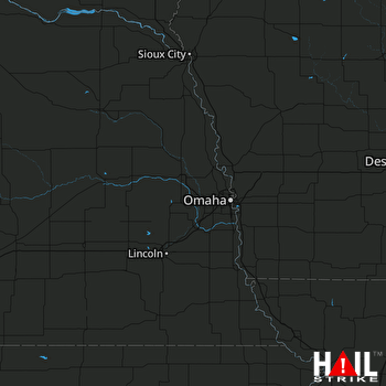 Hail Map OMAHA 09-27-2020