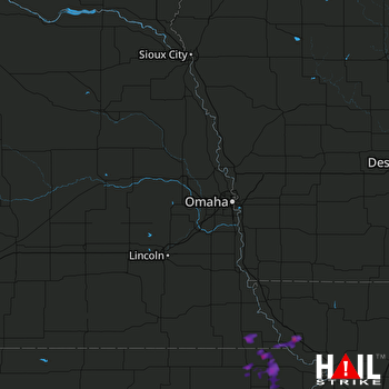 Hail Map Hiawatha, KS 08-14-2017