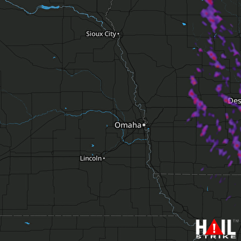 Hail Map Waukee, IA 06-11-2018