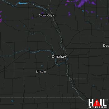 Hail Map Sanborn, IA 07-04-2018