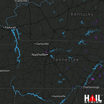 Hail Map Charleston, TN 09-01-2018