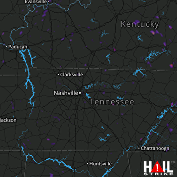 Hail Map Glasgow, KY 09-06-2018