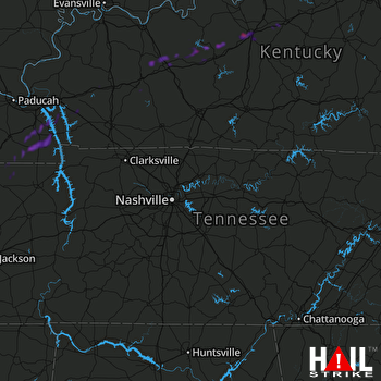 Hail Map Hartford, KY 10-31-2018