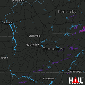 Hail Map Williamsburg, KY 03-10-2019
