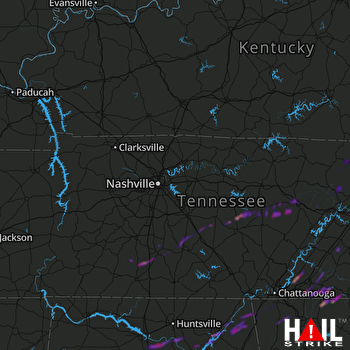 Hail Map Scottsboro, AL 04-07-2019