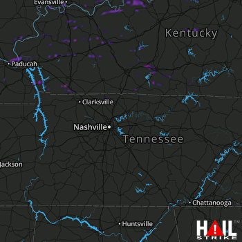 Hail Map Corydon, IN 05-26-2019