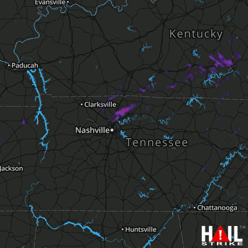 Hail Map Somerset, KY 05-19-2017
