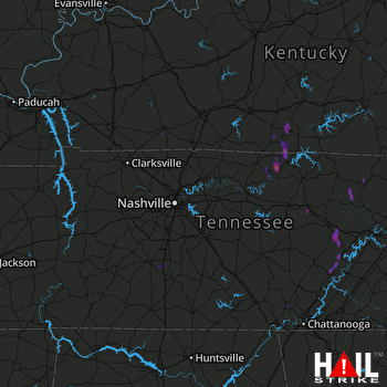 Hail Map Spring City, TN 09-20-2017