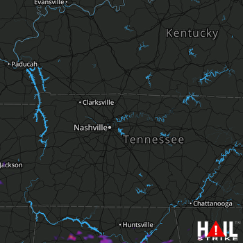 Hail Map Decatur, AL 06-01-2018