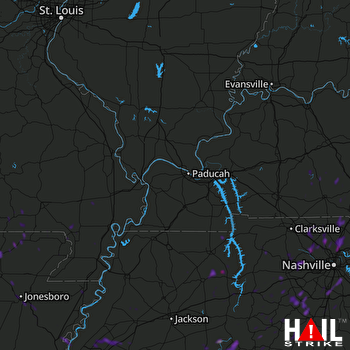 Hail Map Gallatin, TN 08-30-2018