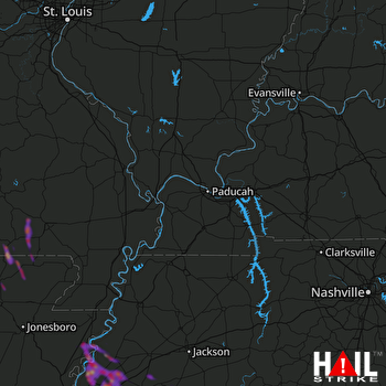 Hail Map Arlington, TN 05-15-2019