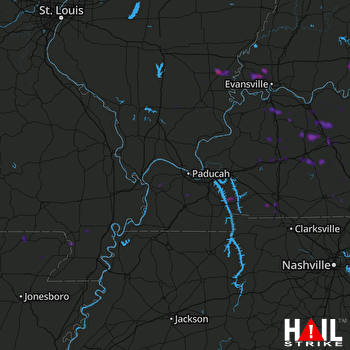 Hail Map Carmi, IL 05-26-2019