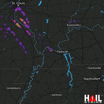 Hail Map Belleville, IL 06-02-2019