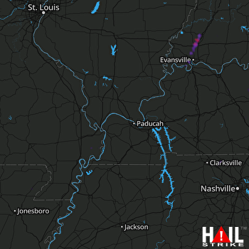 Hail Map PADUCAH 06-18-2019
