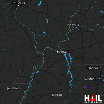Hail Map PADUCAH 09-01-2020