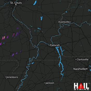 Hail Map PADUCAH 11-15-2020