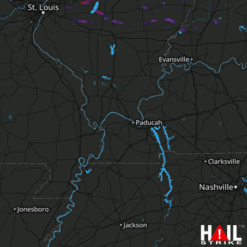 Hail Map Robinson, IL 06-19-2021