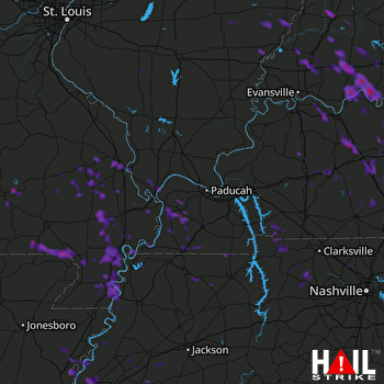 Hail Map Jackson, MO 07-08-2017