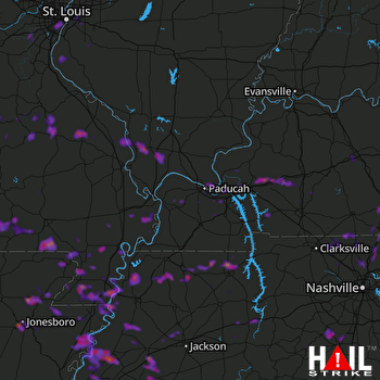 Hail Map Jonesboro, AR 05-19-2018