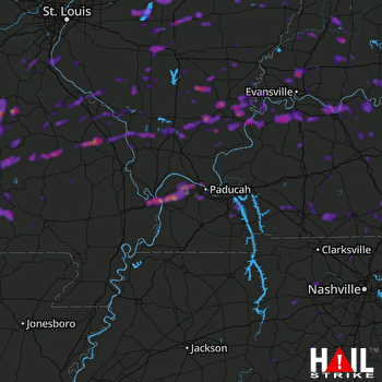 Hail Map Centralia, IL 05-31-2018
