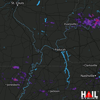 Hail Map West Frankfort, IL 06-01-2018