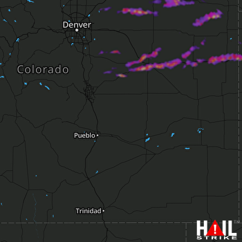 Hail Map Burlington, CO 05-04-2020