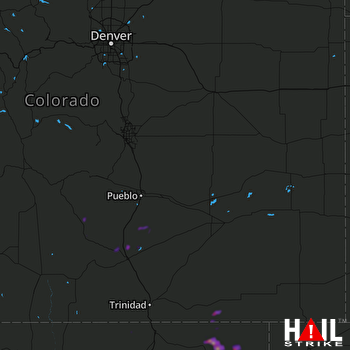 Hail Map PUEBLO 05-19-2018