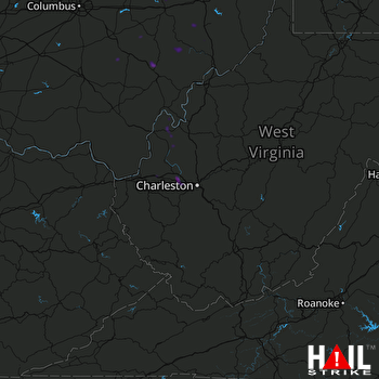 Hail Map Nelsonville, OH 06-17-2018