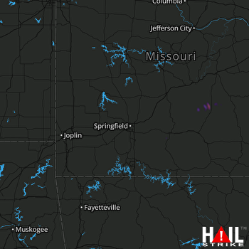 Hail Map SPRINGFIELD 02-06-2019