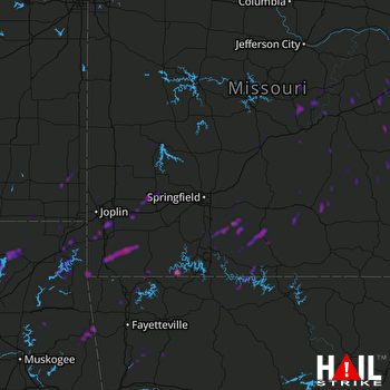 Hail Map Ava, MO 04-30-2019