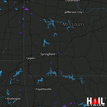 Hail Map Neosho, MO 07-03-2020