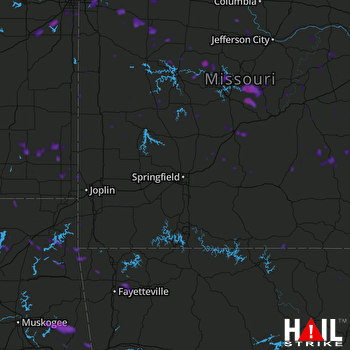 Hail Map Independence, MO 08-31-2020