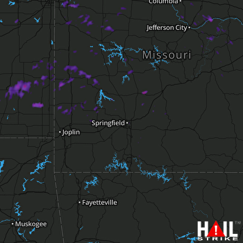 Hail Map Richmond, MO 06-15-2017