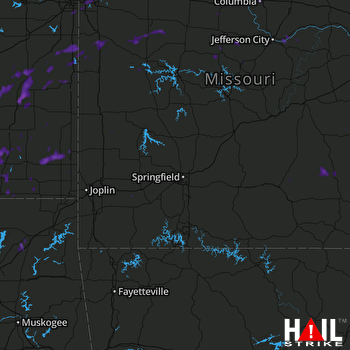 Hail Map Colony, KS 08-17-2017