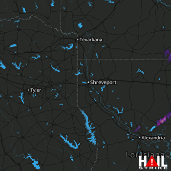 Hail Map Jonesville, LA 03-29-2018