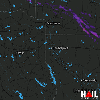 Hail Map Crossett, AR 06-22-2018