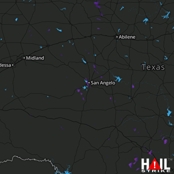 Hail Map Comfort, TX 06-05-2017