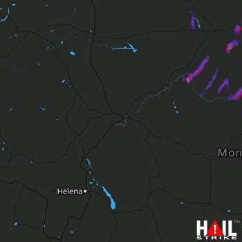 Hail Map Chinook, MT 06-10-2021